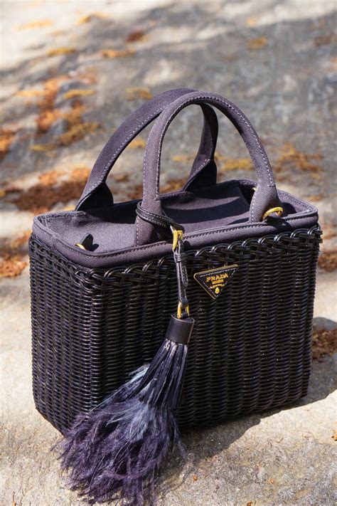 A Walk in the Park With Prada’s Pretty and Perfect Wicker Bags